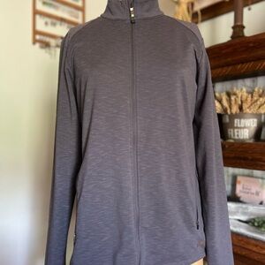 Sherpa women’s large UPF 50 zip up jacket